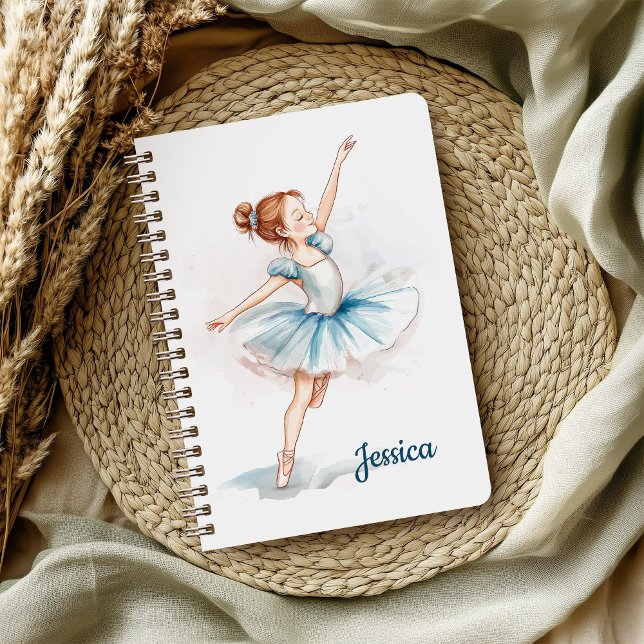 Cuaderno Bailarina Ballerina de color azul (Subido por el creador)