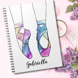 Cuaderno Bailarina Ballet Personalizado