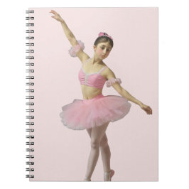 Cuaderno Bailarina con tutú rosa