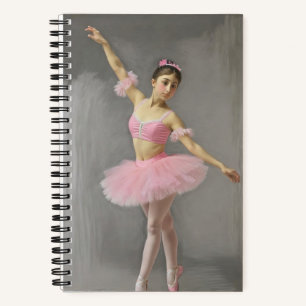 Cuaderno Bailarina con tutú rosa