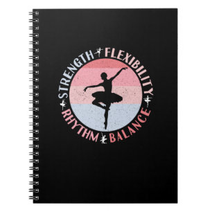 Cuaderno Bailarina de ballet Ballerina - Valores de Mindset