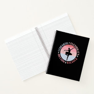 Cuaderno Bailarina de ballet Ballerina - Valores de Mindset