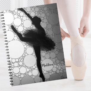 Cuaderno Bailarina de Ballet de Baile Personalizado