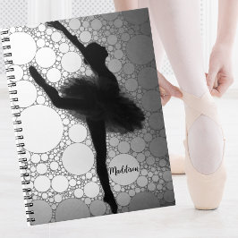 Cuaderno Bailarina de ballet personalizada
