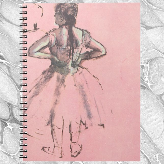 Cuaderno Bailarina de espaldas, manos en las caderas de Edg (Subido por el creador)