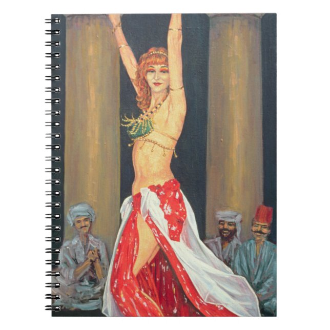 Cuaderno Bailarina de la danza del vientre 1993 (Frente)