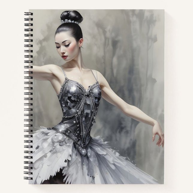 Cuaderno Bailarina en la Oscuridad (Anverso)