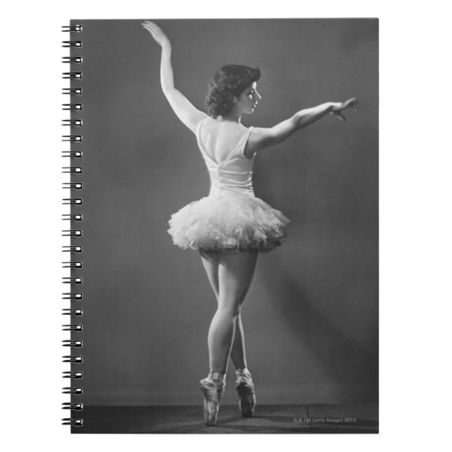 Cuaderno Bailarina en tutú (Frente)