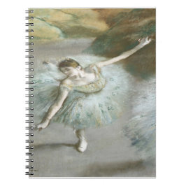 Cuaderno Bailarina en verde por Edgar Degas