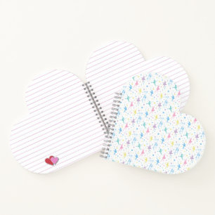 Cuaderno Bailarina Girly Ballerina - Patrón de ballet