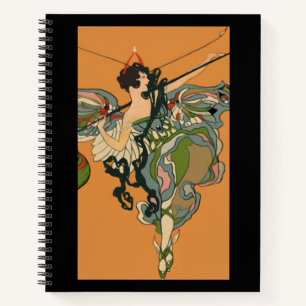 Cuaderno Bailarina Hada Con Faroles