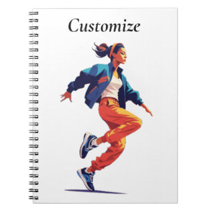 Cuaderno Bailarina Hip Hop Thunder_Cove