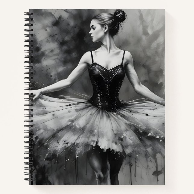 Cuaderno Bailarina Oscura (Anverso)