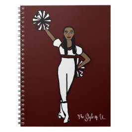 Cuaderno Bailarina Pom Acento Blanco Borgoña P