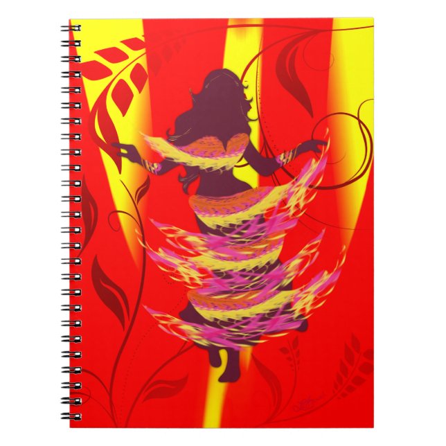 Cuaderno Bailarina *Rayjii* (Frente)