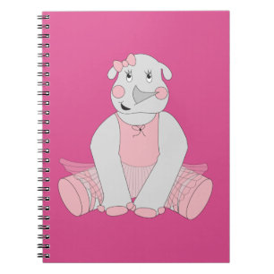 Cuaderno Bailarina Rinoceronte ilusima