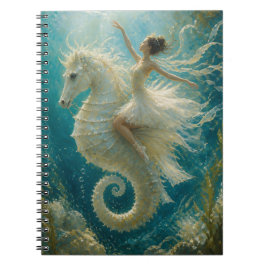 Cuaderno Bailarina surrealista y fantasía de caballito de m