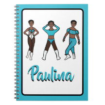 Bailarina Tri Pose Aqua #1