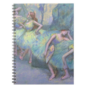 Cuaderno Bailarinas en las bambalinas de Edgar Degas