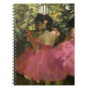 Cuaderno Bailarinas en rosa de Edgar Degas