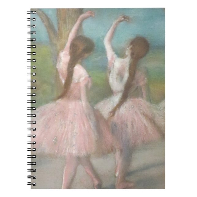Cuaderno Bailarinas en rosa Edgar Degas (Frente)