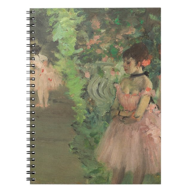 Cuaderno Bailarines de Edgar Degas el | entre bastidores, (Frente)