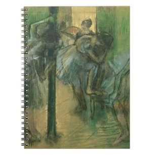 Cuaderno Bailarines de Edgar Degas el   que ensayan