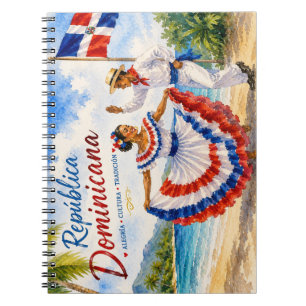 Cuaderno Bailarines de playa de la República Dominicana rec