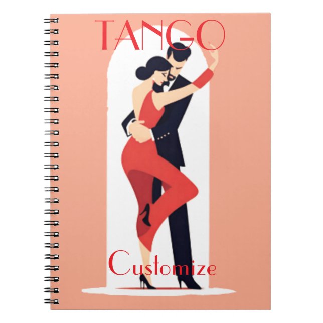 Cuaderno Bailarines de tango Thunder_Cove (Frente)