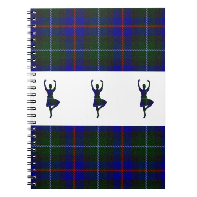 Cuaderno Bailarines escoceses de la montaña (Frente)