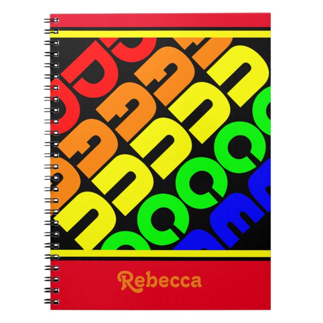 Cuaderno Baile arco iris (Frente)