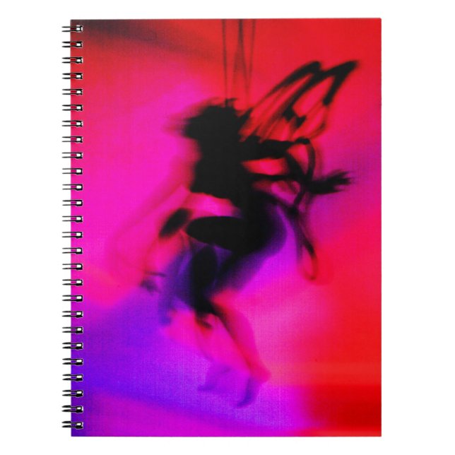 Cuaderno Baile de encino en rosa (Frente)