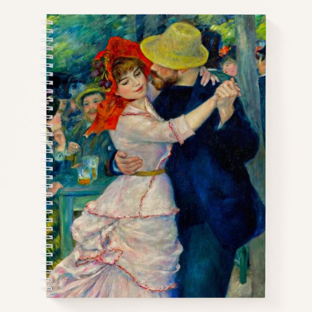 Cuaderno Baile en Bougival Pierre Renoir (Anverso)
