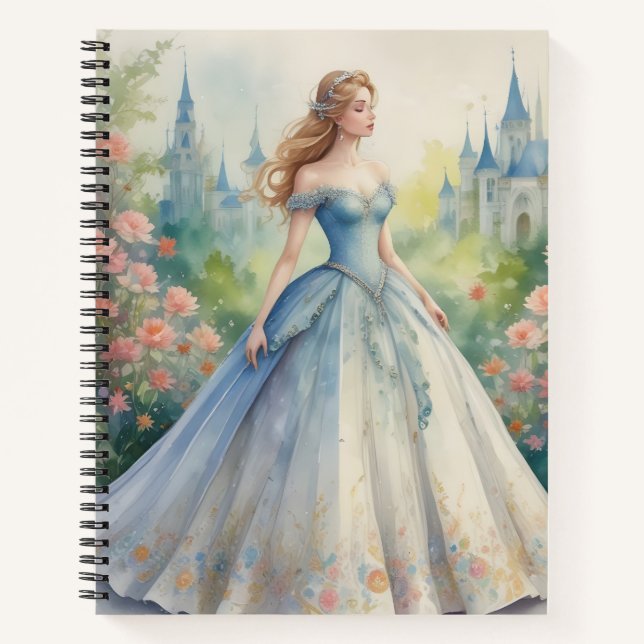 Cuaderno Baile en los Jardines (Anverso)