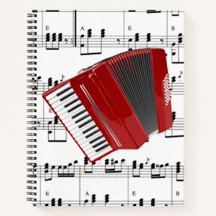 Cuaderno Bailemos Polca, Acordeón Rojo,