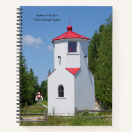 Cuaderno Baileys Harbor Range Lights notebook