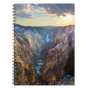 Cuaderno Baje las caídas del punto del artista