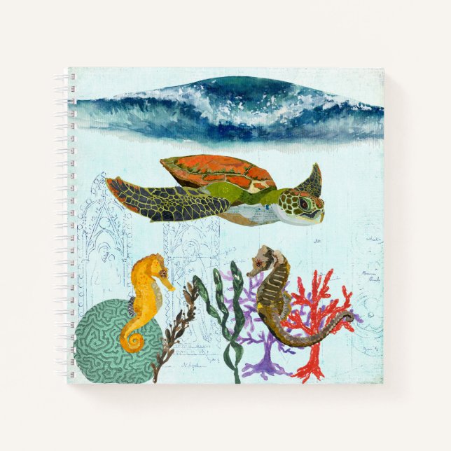 CUADERNO BAJO EL MAR (Anverso)