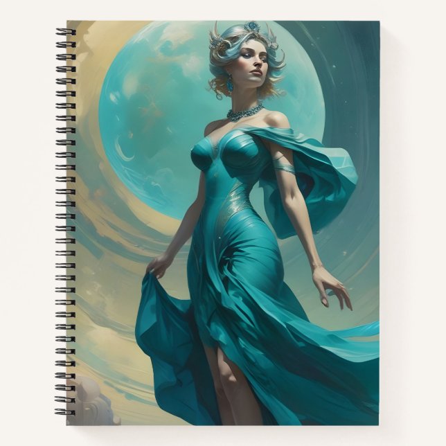 Cuaderno Bajo la Luz Lunar (Anverso)
