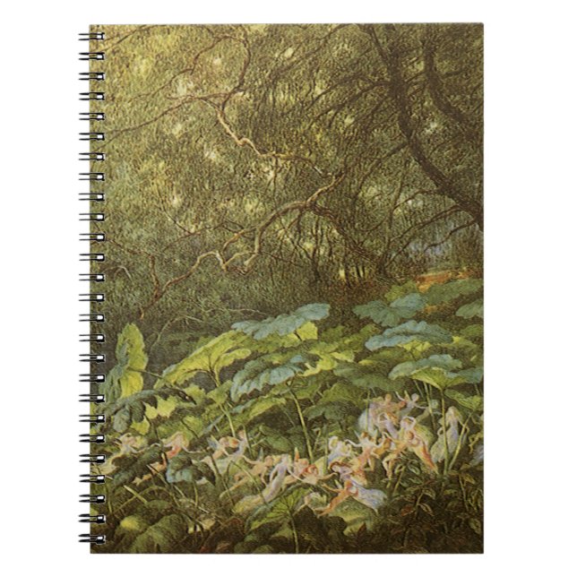 Cuaderno Bajo las hojas del muelle de Richard Doyle, arte d (Frente)