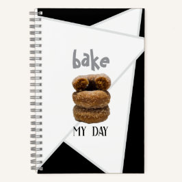 Cuaderno Bake Black My Day Spiral Notebook