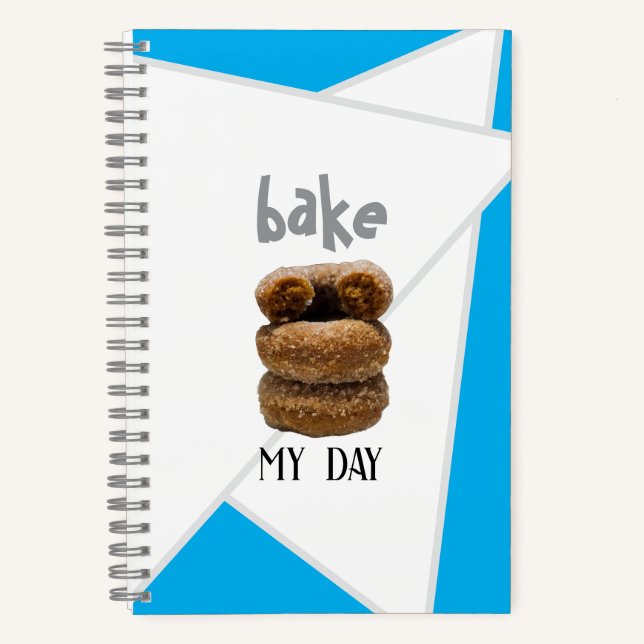 Cuaderno Bake Blue My Day Spiral Notebook (Anverso)