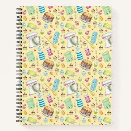 Cuaderno Bake Cake Spiral Notebook