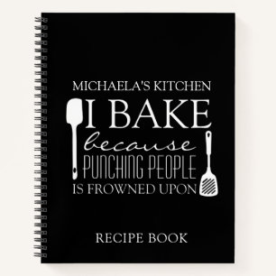 Cuaderno Bake Porque Golpear A La Gente Frunció A Su Nombr