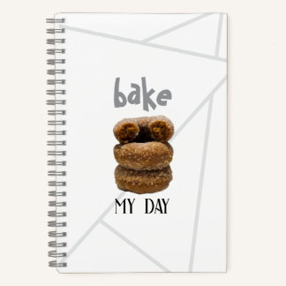 Cuaderno Bake White My Day Spiral Notebook