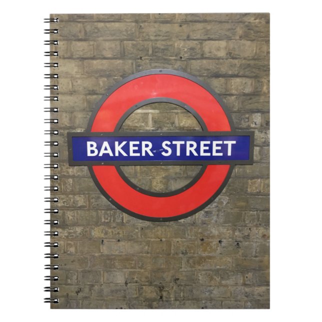 Cuaderno Baker Street Sherlock Holmes (Frente)