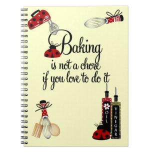 Cuaderno Baking Lady Bug Notebook