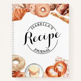 Cuaderno Baking Love Personalizable Recipe