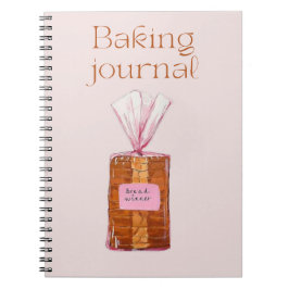 Cuaderno Baking Recipe Book for Home Baking Enthusiasts