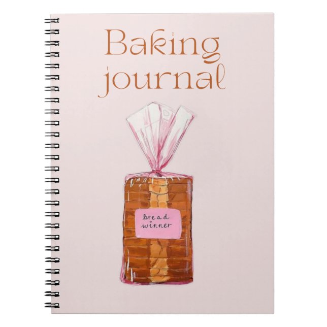 Cuaderno Baking Recipe Book for Home Baking Enthusiasts (Frente)